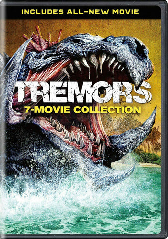 Tremors 7 Movie Collection 1 2 3 4 5 + A Cold Day In Hell + Shrieker Island DVD