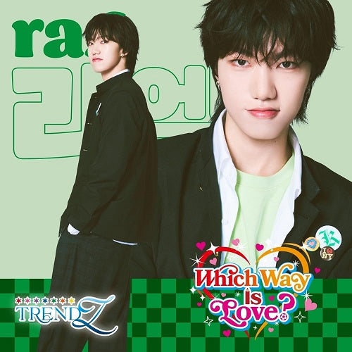 Trendz Which Way Is Love Ra L Photobook Version New CD + Photo Book Presale