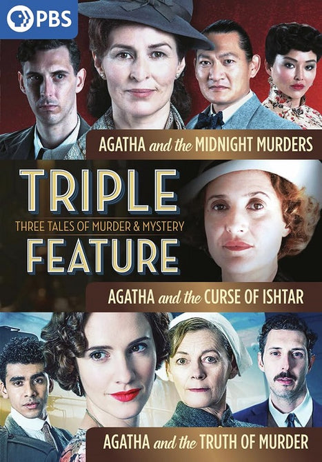 Triple Feature Agatha The Truth Of Murder Agatha Curse Of Ishtar DVD Presale