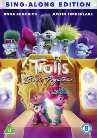 Trolls Band Together Sing Along Edition (Justin Timberlake Anna Kendrick) DVD