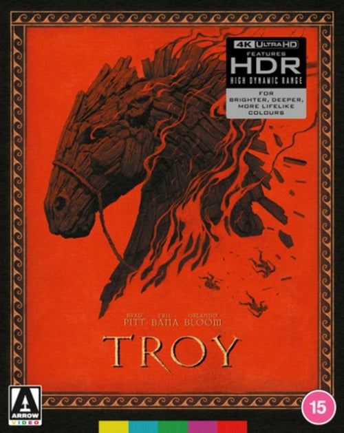 Troy (Brad Pitt Eric Bana) Limited Edition 4K Ultra HD Reg B Blu-ray Presale