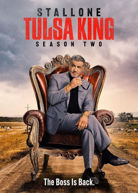 Tulsa King Season 2 Series Two Second (Jay Will Sylvester Stallone) New DVD