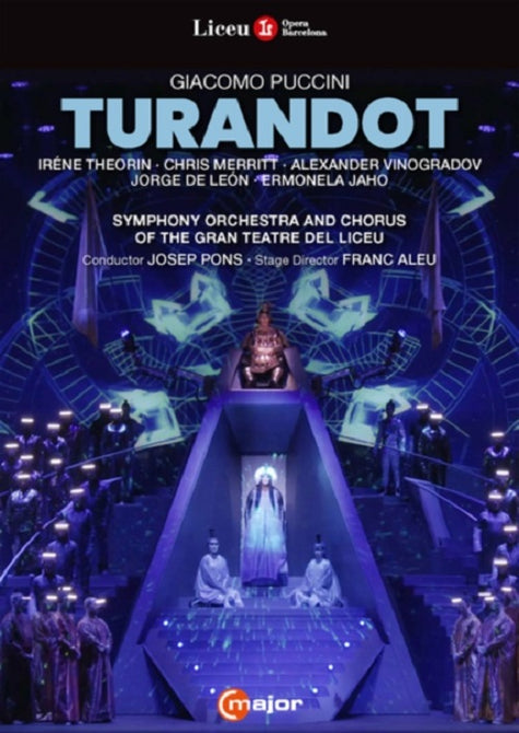 Turandot Gran Teatre Del Liceu (Josep Pons) New DVD