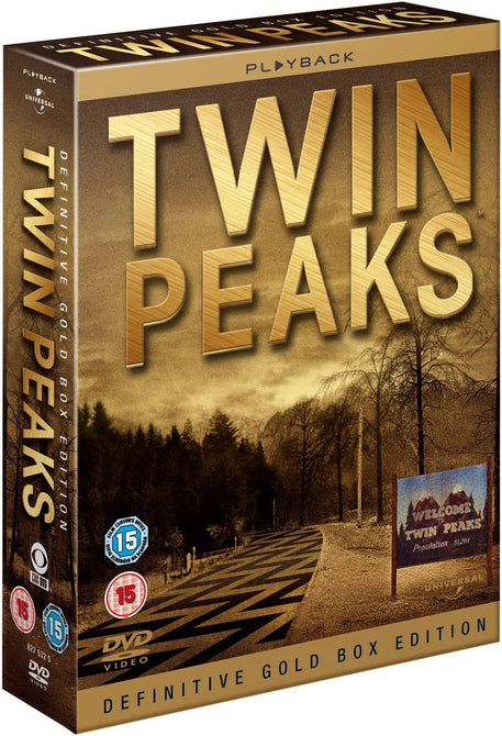 Twin Peaks Definitive Gold Box Edition 10xDiscs Season 1 - 2 Series Region 2 DVD