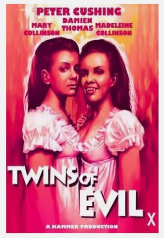 Twins of Evil (Damien Thomas David Warbeck Harvey Hall Alex Scott) New DVD