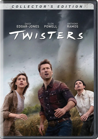 Twisters (Daisy Edgar-Jones Glen Powell) Collectors Edition New DVD