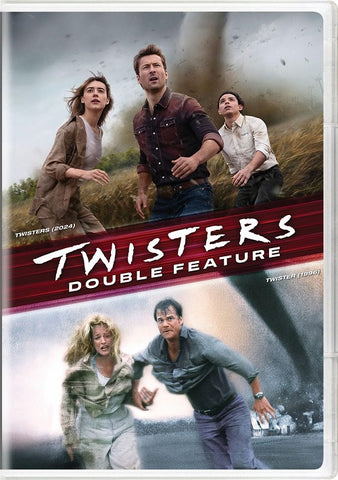 Twisters Double Feature (Daisy Edgar-Jones Glen Powell) New DVD