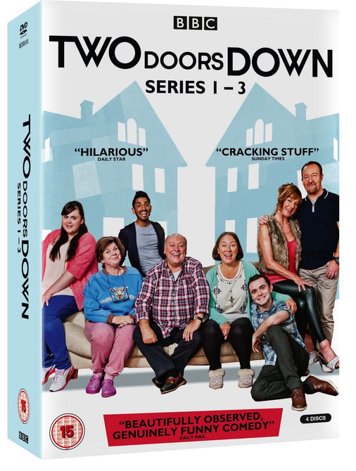 Two Doors Down The Complete Series 1-3 Season 1 2 3 4xDiscs Region 4 DVD 4xDiscs