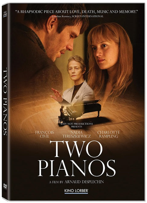 Two Pianos (Francois Civil Nadia Tereszkiewicz Charlotte Rampling) DVD Presale