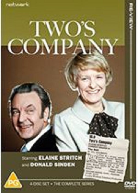 Twos Company The Complete Series (Donald Sinden Elaine Stritch) New DVD Box Set