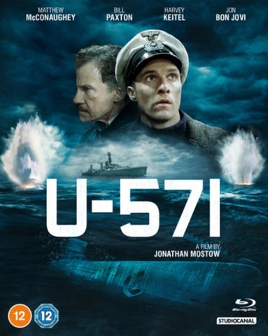 U-571 (Matthew McConaughey Bill Paxton Harvey Keitel) U571 U 571 Reg B Blu-ray