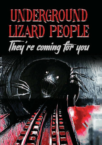 Underground Lizard People They're Coming For You (Caitlin Gold) Theyre New DVD