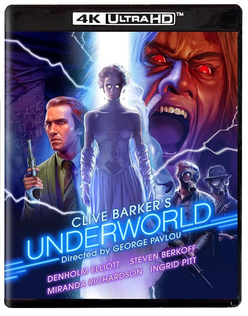 Underworld (Denholm Elliott Steven Berkoff Larry Lamb) New 4K Ultra HD Blu-ray