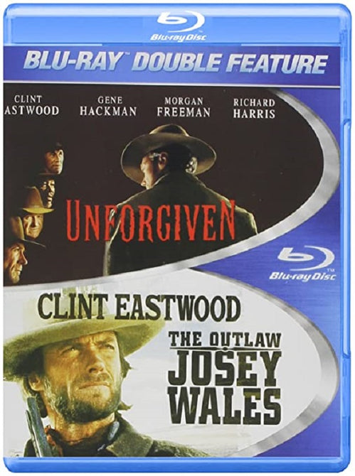 Unforgiven + The Outlaw Josey Wales Clint Eastwood  NEW Region B Blu-ray
