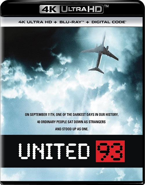 United 93 (JJ Johnson Gary Commock) New 4K Ultra HD Blu-ray + Digital Presale