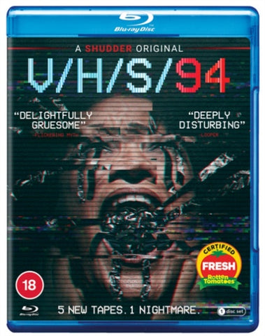 V/H/S/94 (Anna Hopkins Brian Paul Tim Campbell) VHS94 VHS 94 Region B Blu-ray