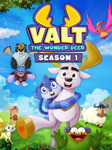 Valt The Wonder Deer Season 1 Series One First (Christopher Swindle) New DVD