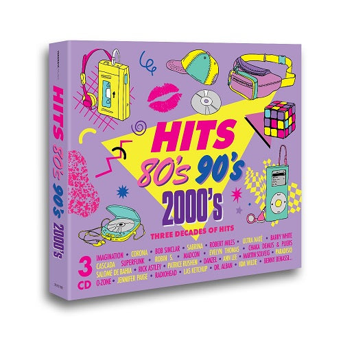Various Artists Hits 80s 90s 2000s 30 Years Of Hits 3 Disc New CD Presale