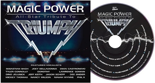 Various Artists Magic Power All Star Tribute To Triumph 2 Disc New CD ...