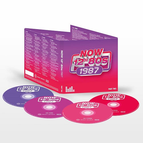 Various Artists NOW 12 80s 4 Disc New CD Presale