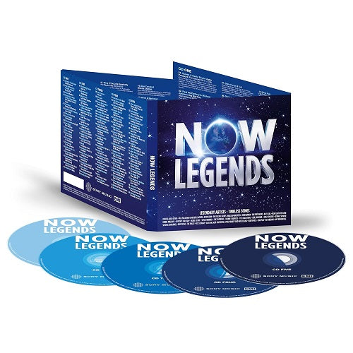 Various Artists NOW Legends 5 Disc New CD Presale