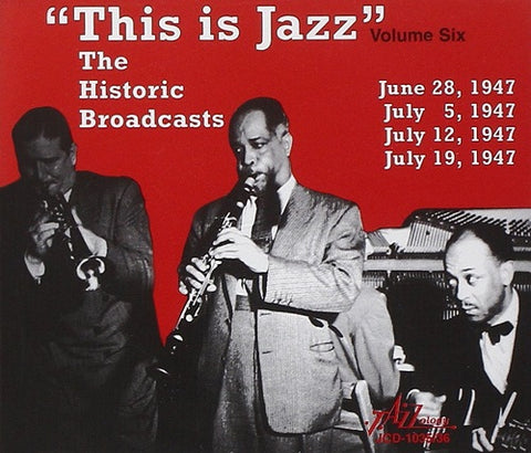 Various Artists This Is Jazz the Historic Broadcasts of Rudi Blesh Volume 6 CD