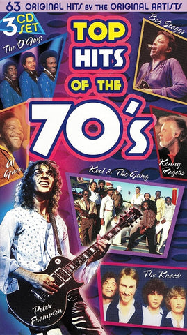 Various Artists Top Hits Of The 70's 70s 3 Disc New CD