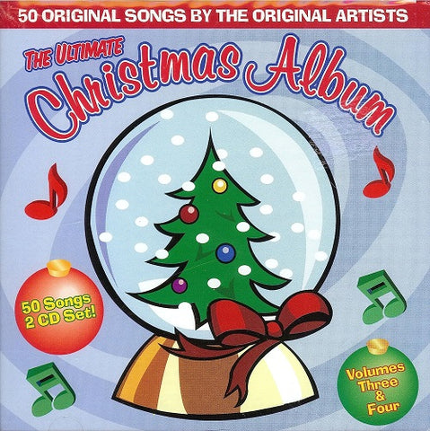 Various Artists Ultimate Christmas Album Volume 1 2 Vol One Two 2 Disc New CD