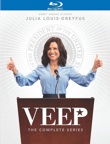 Veep Season 1 2 3 4 5 6 7 The Complete Series (Julia Louis-Dreyfus) New Blu-ray