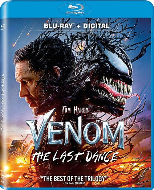 Venom The Last Dance (Tom Hardy Chiwetel Ejiofor) New Blu-ray + Digital