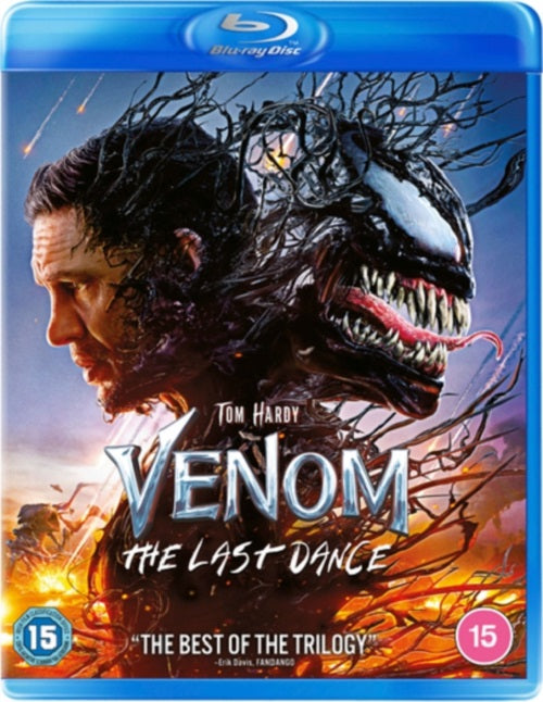 Venom The Last Dance (Tom Hardy Chiwetel Ejiofor Juno Temple) Region B Blu-ray