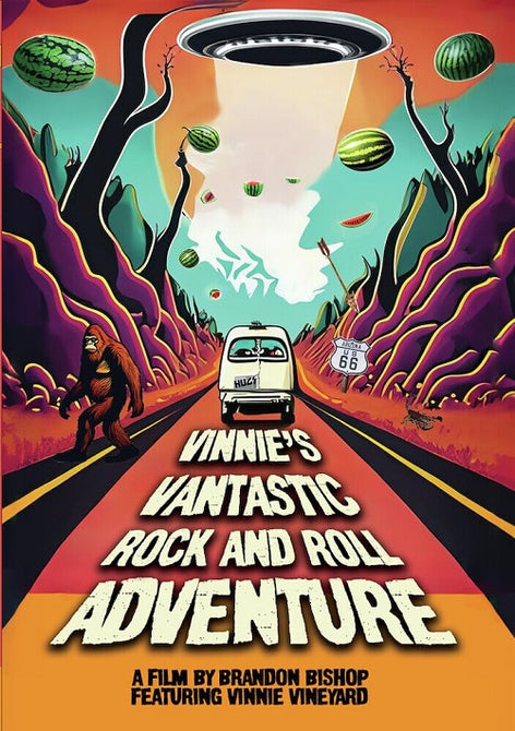 Vinnie's Vantastic Rock And Roll Adventure (Luke Walker) Vinnies & New DVD