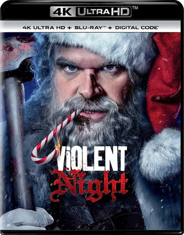 Violent Night (David Harbour John Leguizamo) New 4K Mastering Blu-ray + Digital