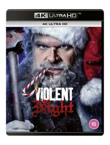 Violent Night (David Harbour Beverly D'Angelo) New 4K Ultra HD Region B Blu-ray