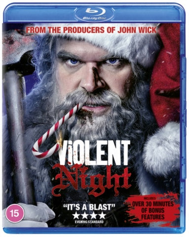 Violent Night (David Harbour Beverly D'Angelo Cam Gigandet) Region B Blu-ray