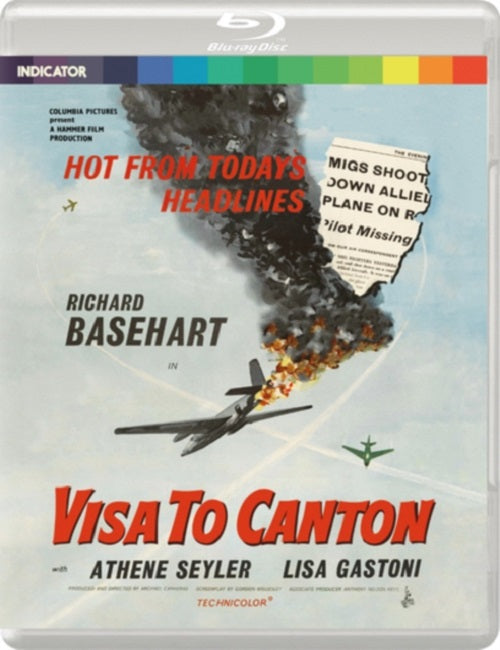 Visa to Canton (Richard Basehart Athene Seyler Lisa Gastoni) Region B Blu-ray