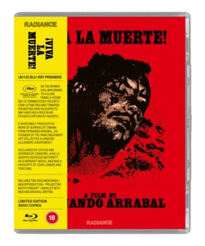 Viva La Muerte (Anouk Ferjac Nuria Espert) Limited Edition New Region B Blu-ray