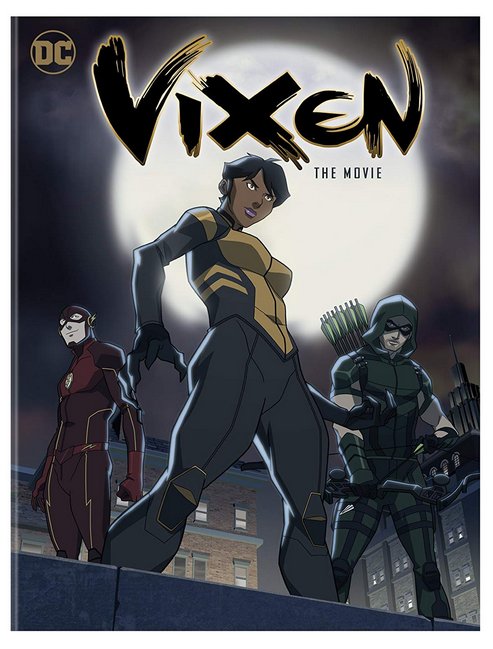 Vixen The Movie (DC Comics 12 Episodes) New DVD + Digital