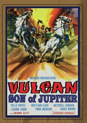 Vulcan Son Of Jupiter (Rod "Flash" Ilush Bella Cortez Gordon Mitchell) New DVD