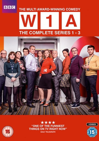 W1A The Complete Series 1 - 3 Season 1 2 3  New 3xDiscs DVD Box Set WIA