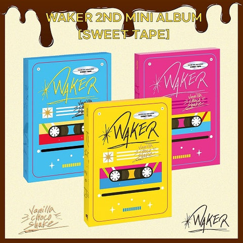 Waker Sweet Tape New CD + Sticker + Photo + Photo Card + Poster