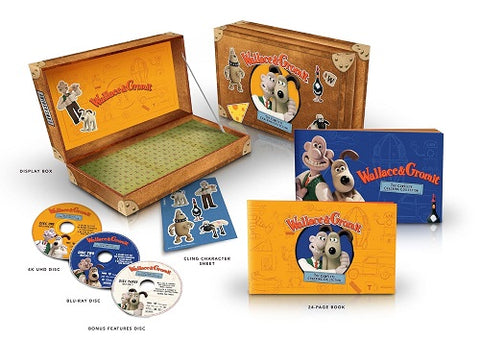 Wallace And Gromit The Complete Cracking Collection & New 4K Ultra HD Blu-ray