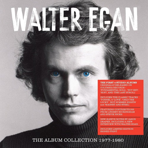Walter Egan The Album Collection 1977-1980 1977 1980 4 Disc CD Box Set Presale