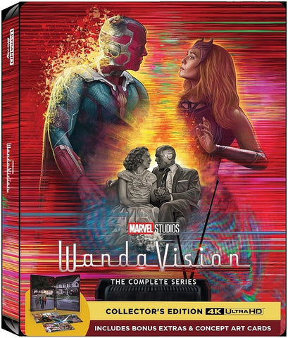 WandaVision The Complete Series (Elizabeth Olsen) 4K Ultra HD Blu-ray Steelbook