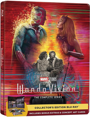 WandaVision The Complete Series (Elizabeth Olsen) New Blu-ray + Steelbook