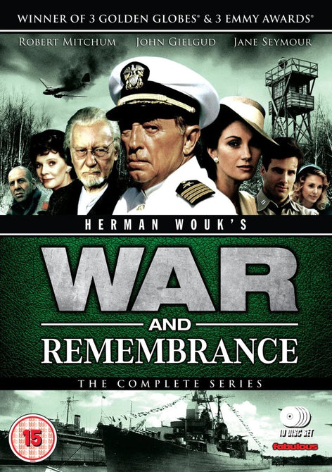 War And Remembrance The Complete Series 10xDIscs (Robert Mitchum) Region 4 DVD