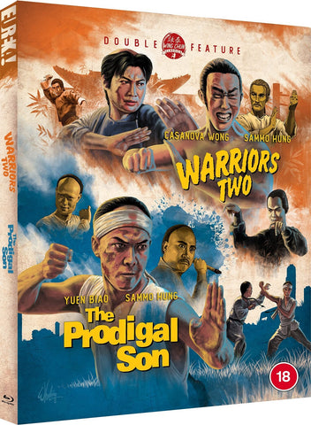 Warriors Two + The Prodigal Son 2  New Region B Blu-ray