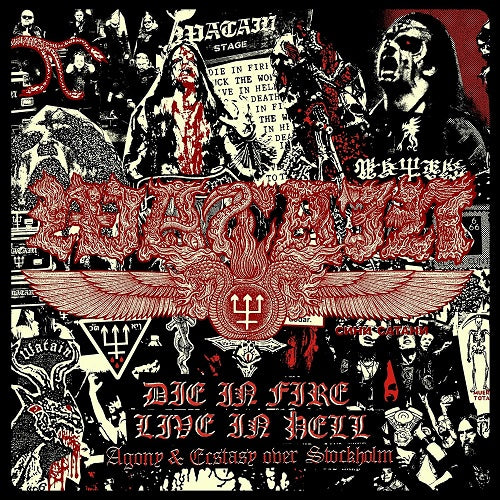 WATAIN Die In Fire Live In Hell New CD