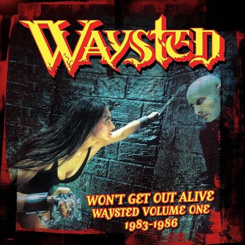 Waysted Won't Get Out Alive Wont 4 Disc New CD Box set