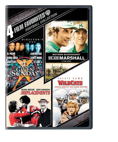 We Are Marshall + Any Given Sunday + The Replacements + Wildcats Region 1 DVD